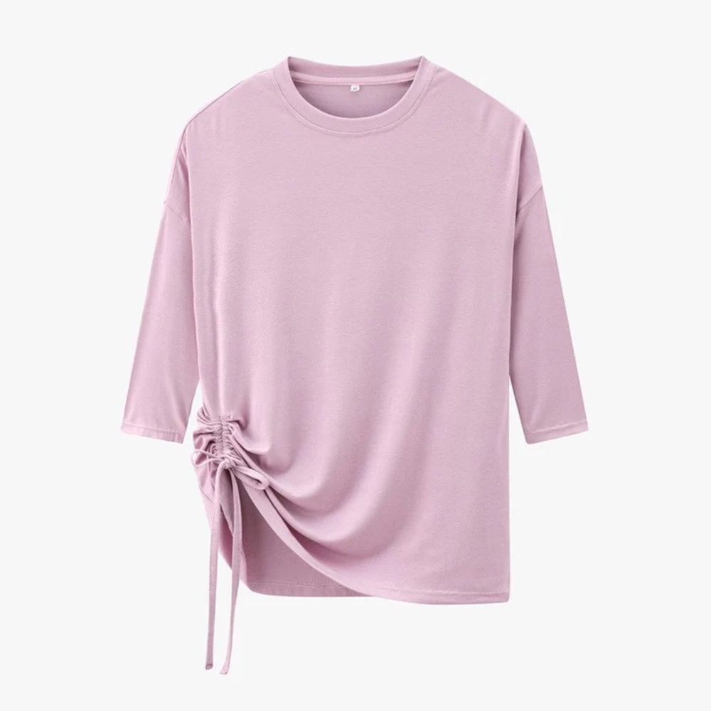 AS Collection Ruched Drawstring Tee Bundle - Picture 12 of 13